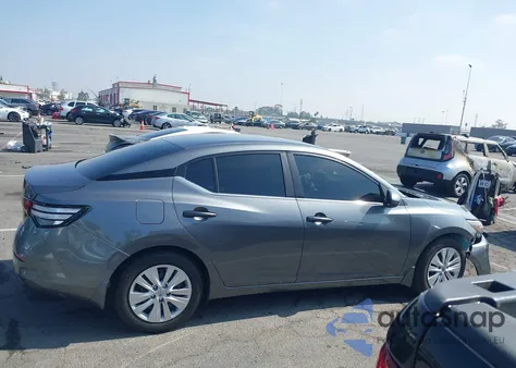 2025 Nissan Sentra S из США, поврежденный, VIN 3N1AB8BV9SY327109